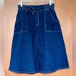 Denim Skirt, Size Large, NWT